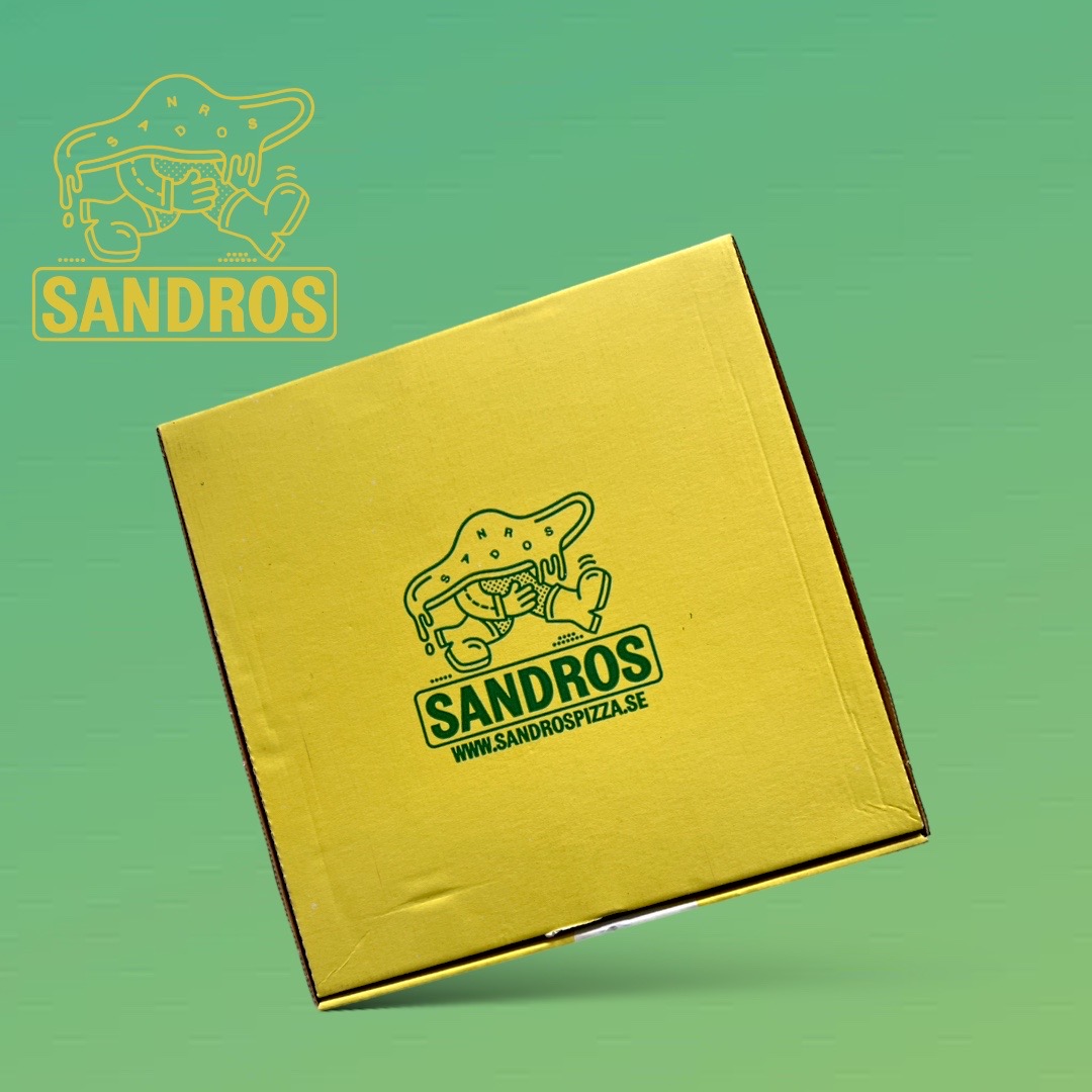 Sandros pizzakartong